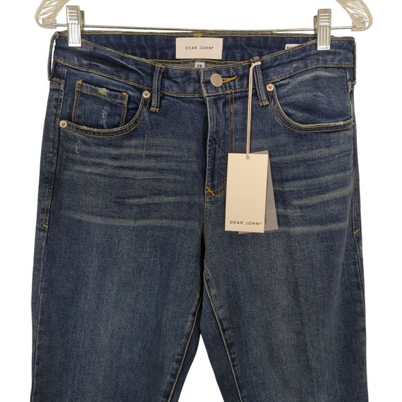 Dear John Rosa Mid-Rise Flare Women's Jeans Size‎ 28 Medium Wash Denim - Picture 3 of 15